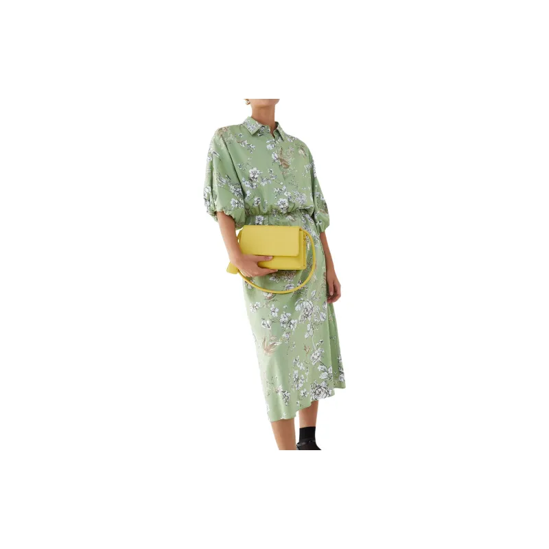 I BLUES SS24 Short Sleeved Dresses Women's Mint-4