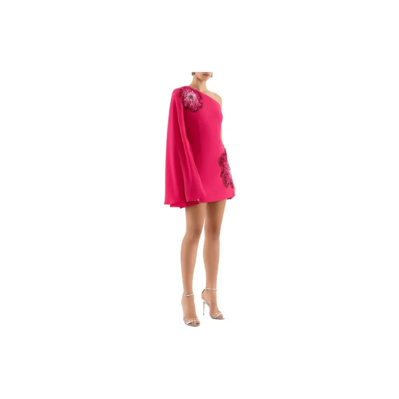 Rebecca Vallance Layana Crystal-embellished Mini Dress-1