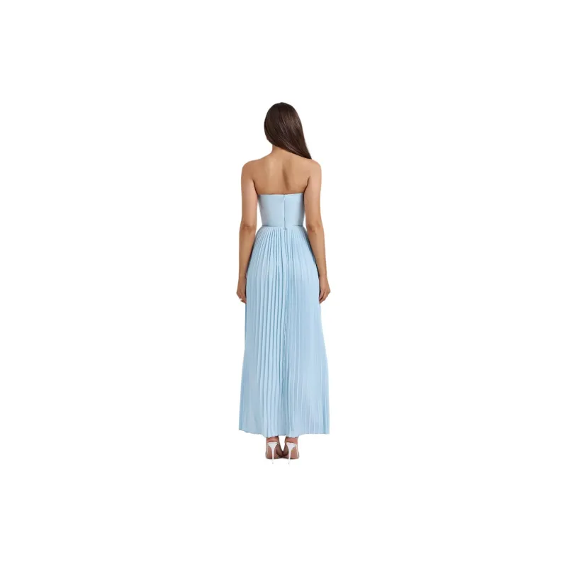 HOUSE OF CB MARCELLA Sleeveless Dress Women's Powder Blue-4