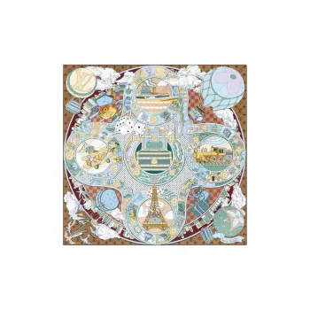 LOUIS VUITTON Silk Scarves Women's Multicolor