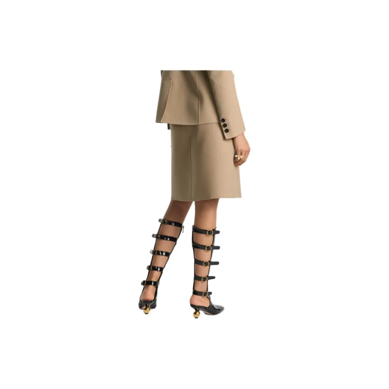 DIOR Classic Straight Skirt-4