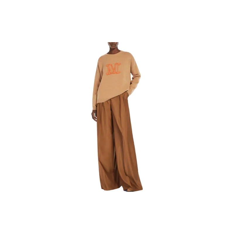 MaxMara Cashmere Sweaters Women's Brown-1