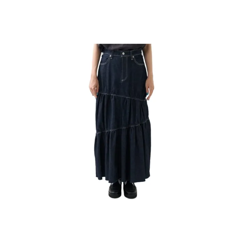 FREAK'S STORE Denim Long Skirt Women's-1