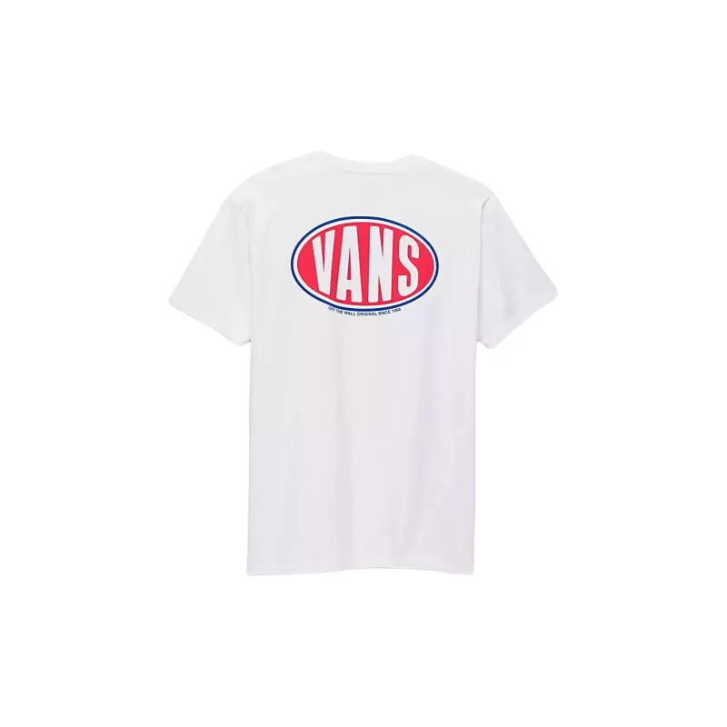 Vans Spray On T Shirt Men White-1
