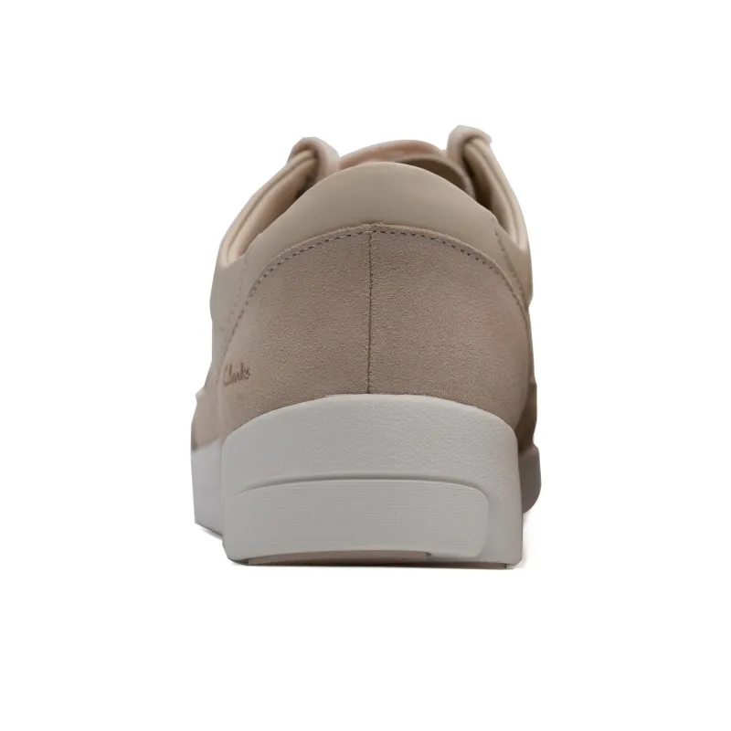 Clarks Wear Resistant Low Top Casual Shoes Women's Pink-3