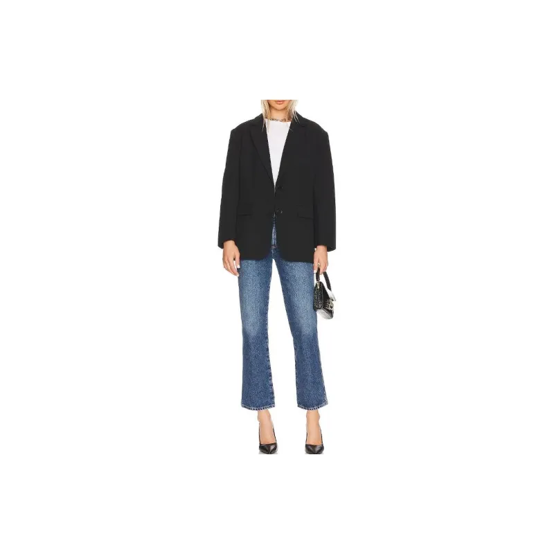 AGOLDE High-waist Cropped Jeans-1