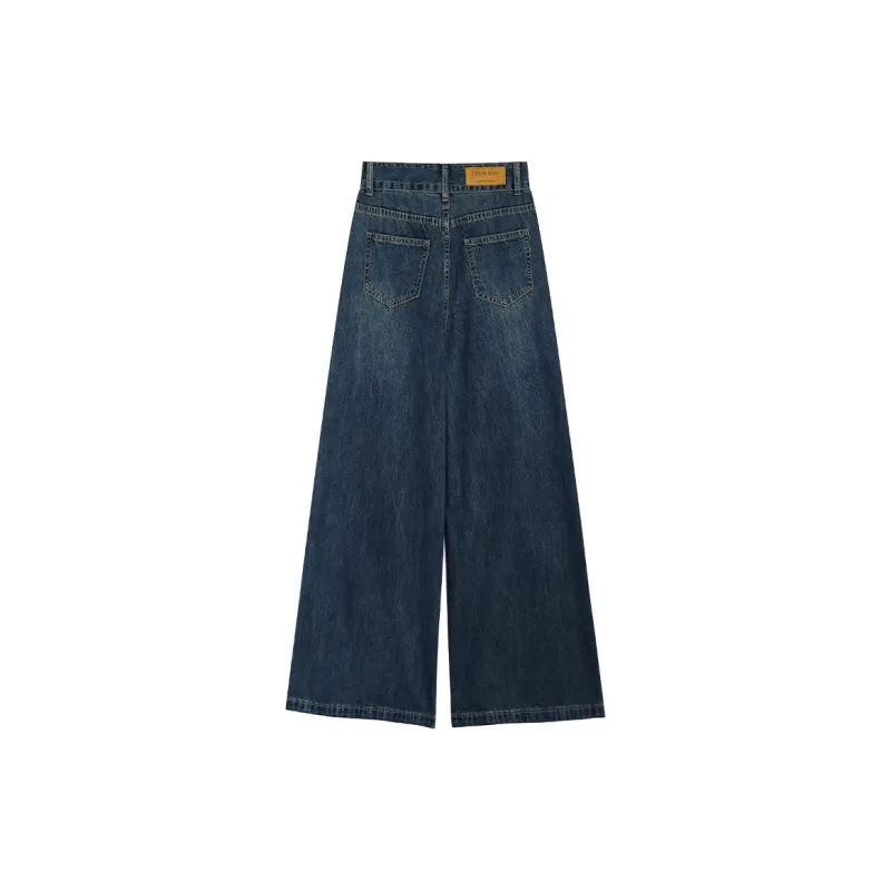 SNZX Jeans Women's Vintage Blue-1
