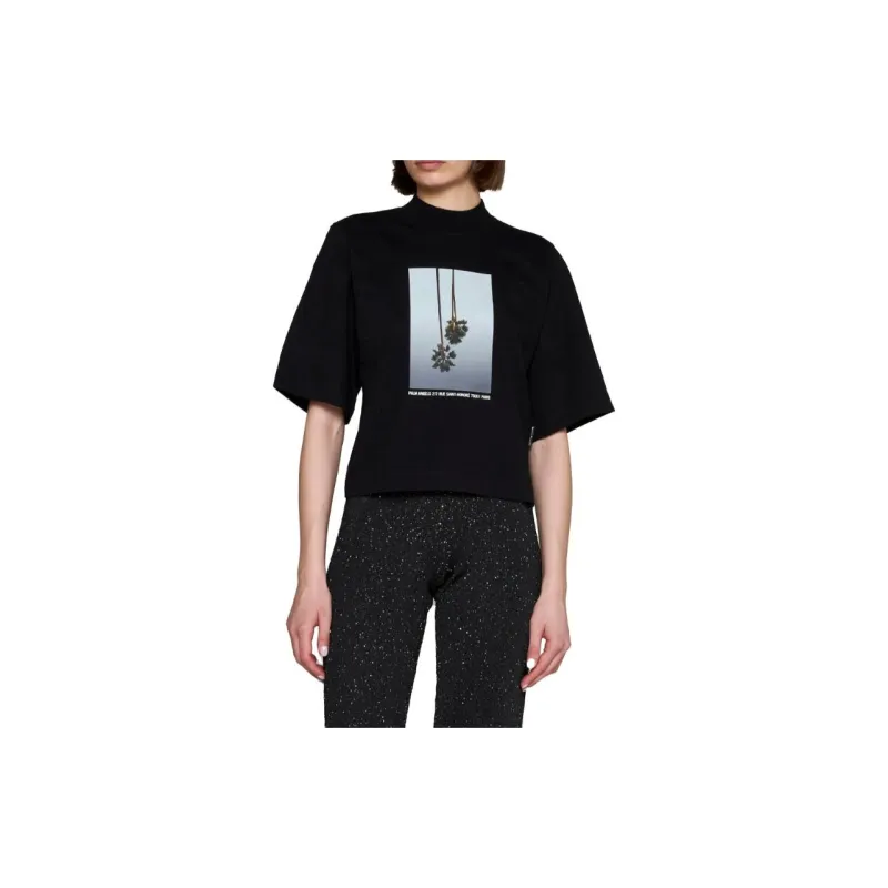 PALM ANGELS Graphic Printed T Shirt-2