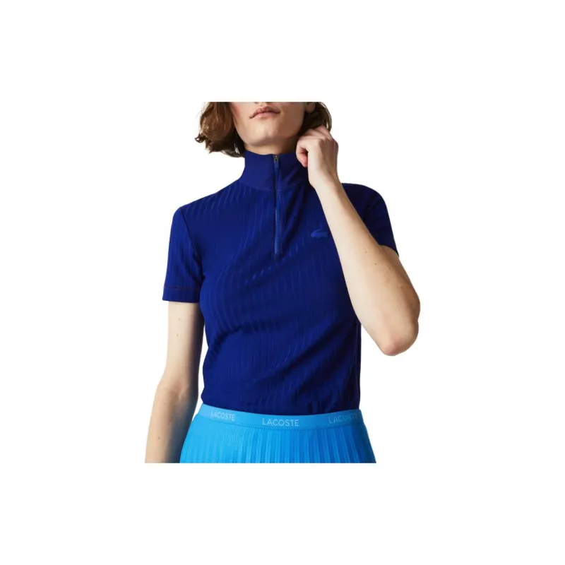 LACOSTE T-Shirts Women's Blue-3