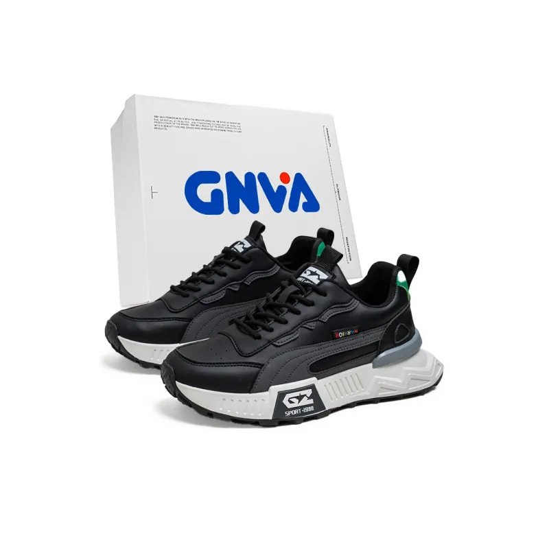 GNVA Box Included Wear-Resistant Low-Top Casual Shoes Men's-7