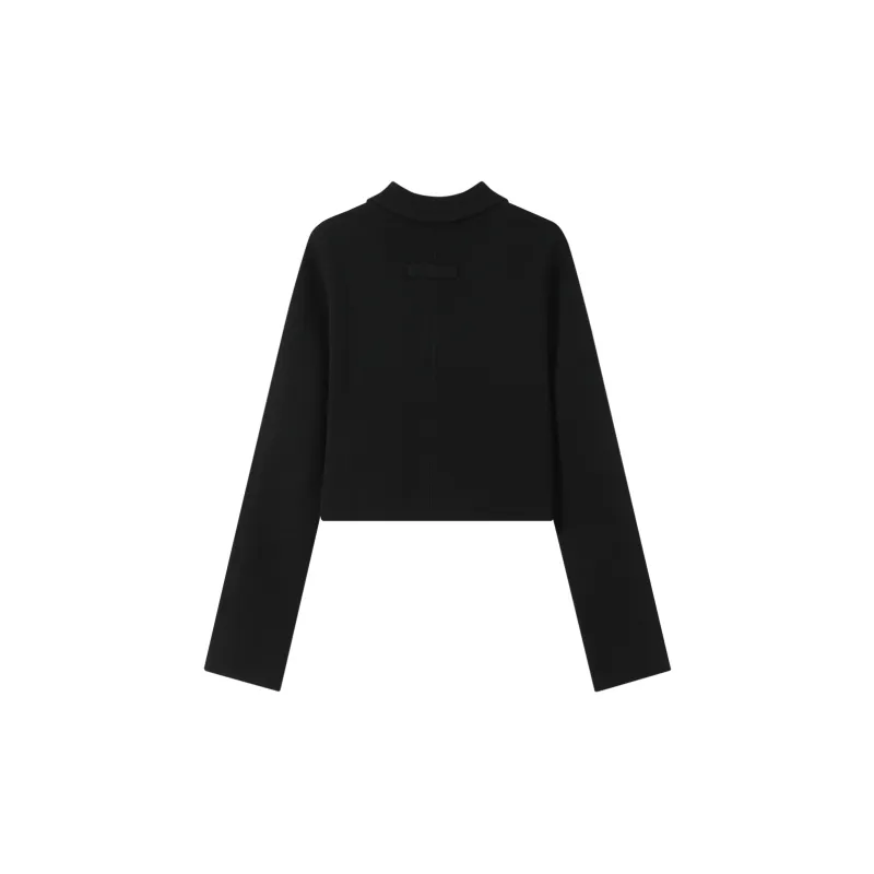 H YXIANG Sweaters Women's Black-1