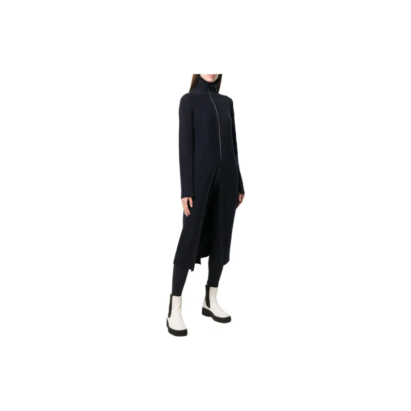 JIL SANDER Front Slit Midi Knitted Dress-3
