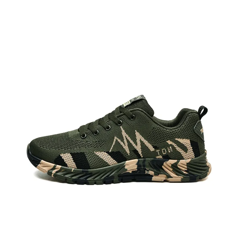 SIMBA'S PRIDE Waterproof And Breathable Low Top Casual Shoes Unisex Army Green-0