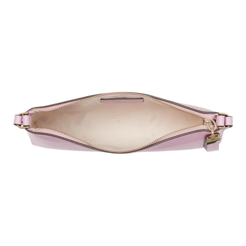 Kate Spade Saffiano Leather Shoulder Bag, Crossbody Bag Trumpets Women's Berry Cream-2