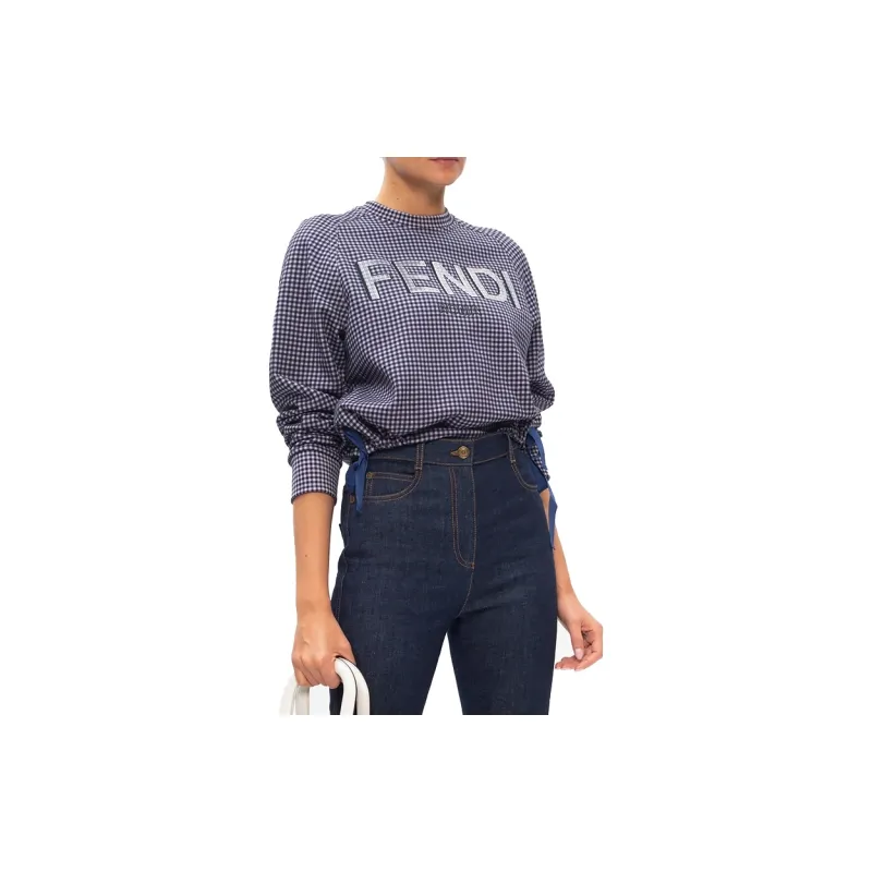 FENDI Sweatshirts Women's Gray-1