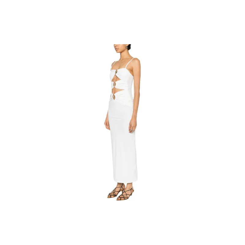 Christopher Esber Pierced Orbit Maxi Dress-3