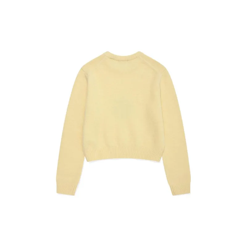 COVERNAT FW24 Knitwear Women's Light Yellow-1
