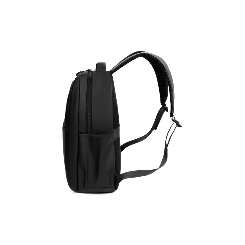 MingLu Oxford Backpack Regular Unisex Gray/Black-4