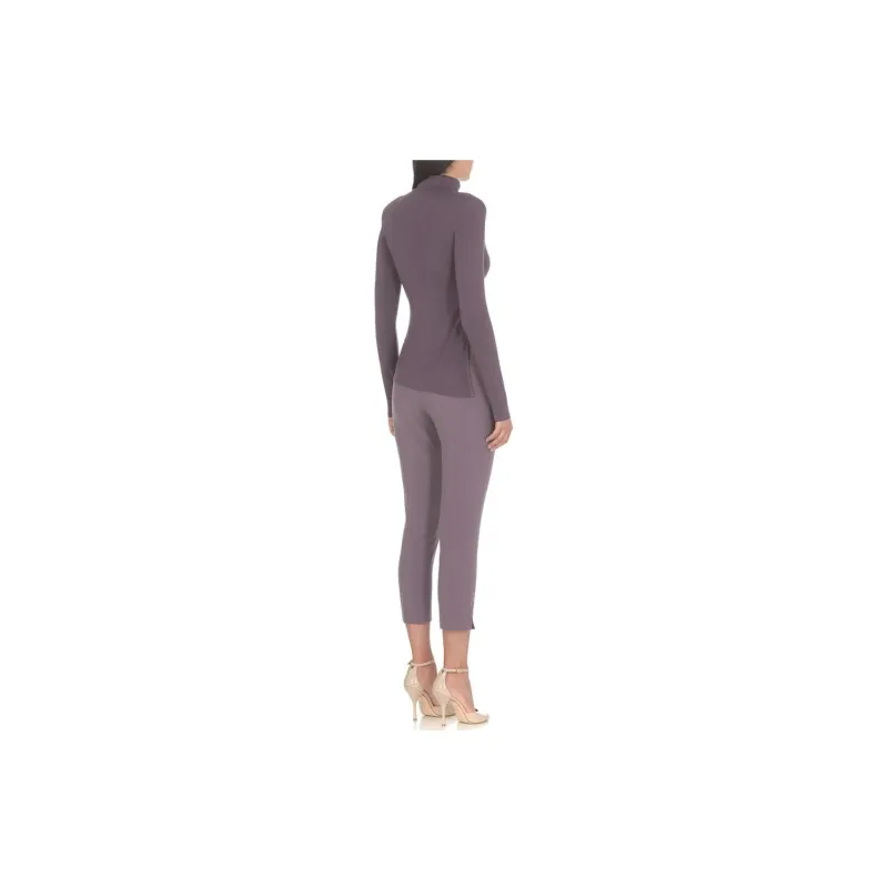 Elisabetta Franchi Casual Pants Women's Purple-2