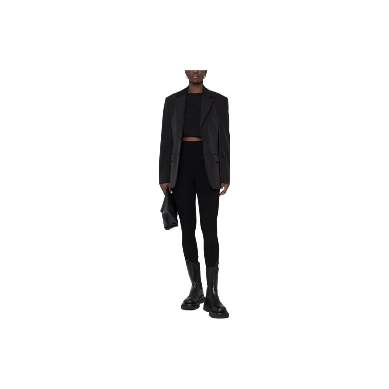 BALMAIN Button embellished Stirrup Leggings-1