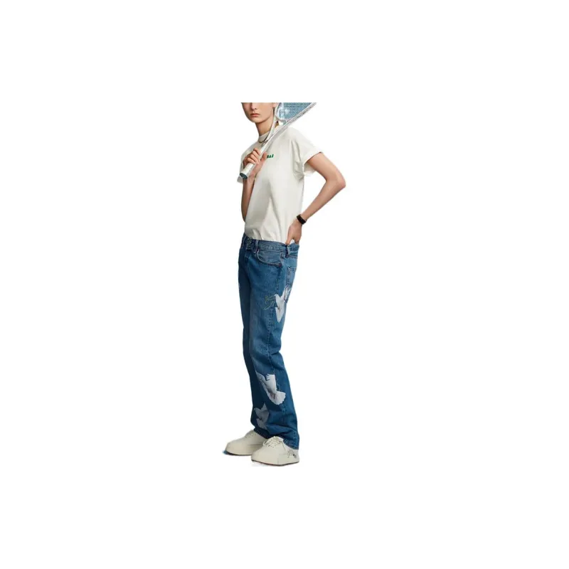 Levis Goodbai SS22 Straight Jeans Women's Denim Blue-2
