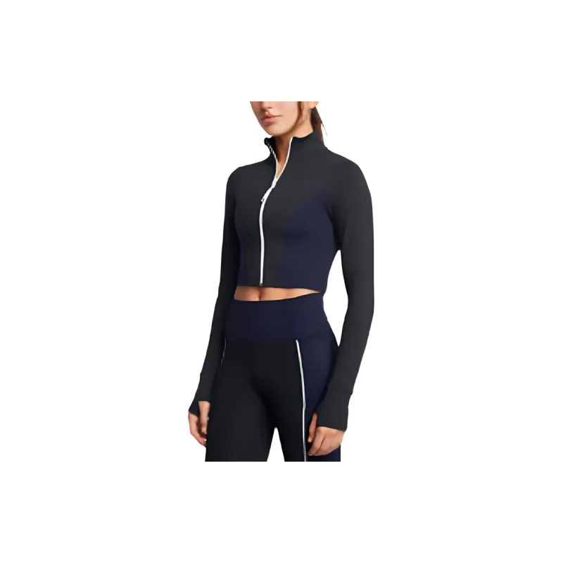 Under Armour Cropped Coat Women's Black-2