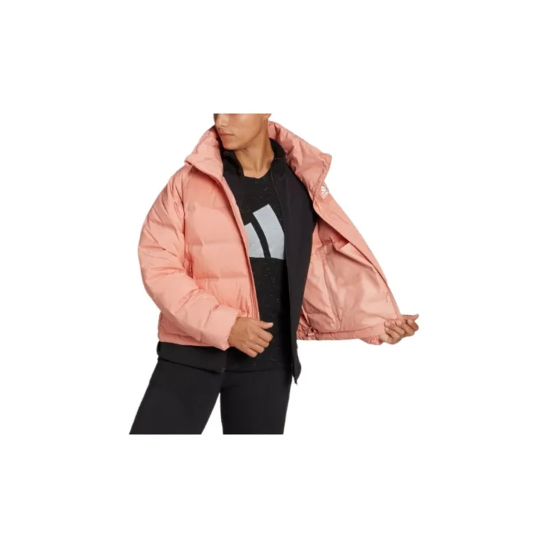 Adidas Down Jacket Women's Red Pink-2