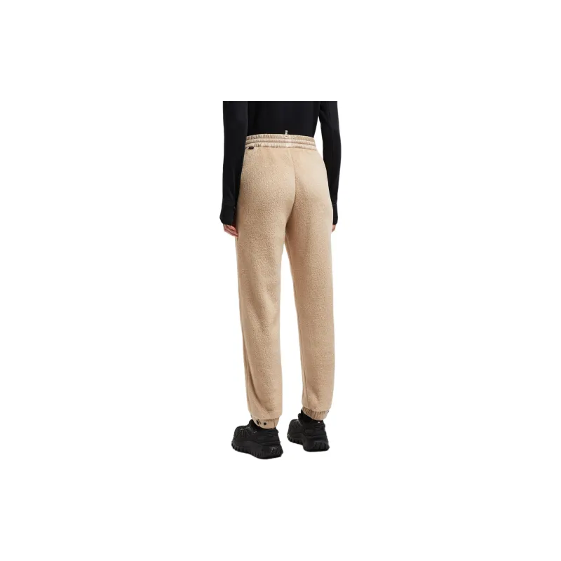 Moncler Knitted Sports Pants Women's Light Brown-2
