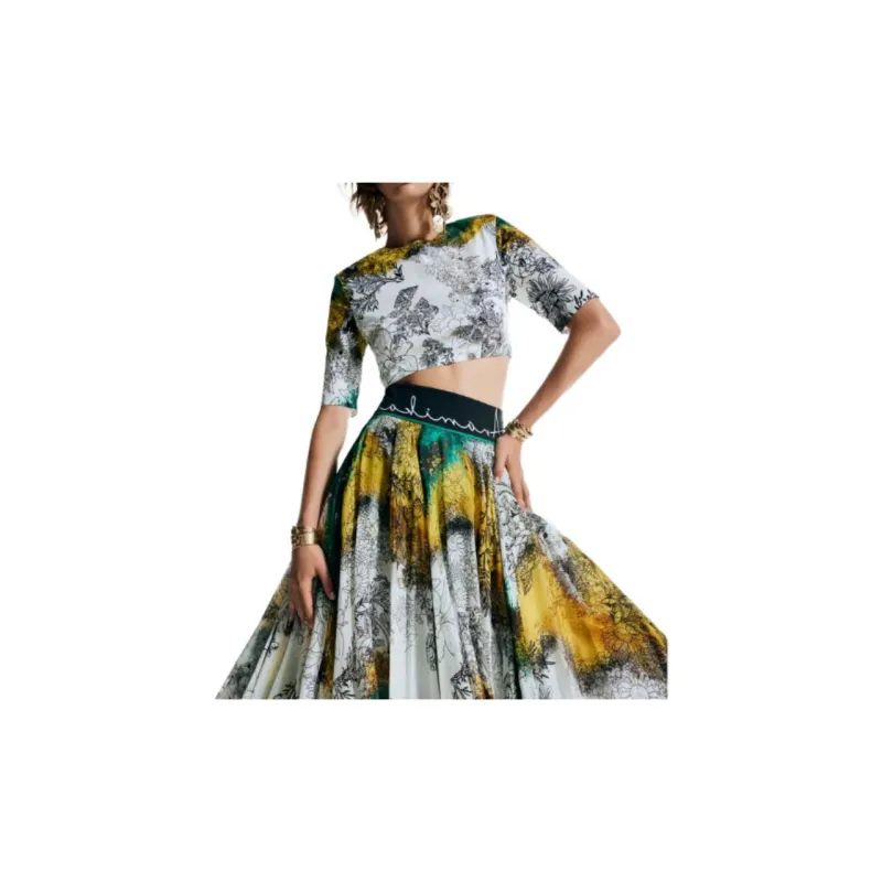 H&M ANAMIKA KHANNA Collaboration T-Shirts Women's White-3