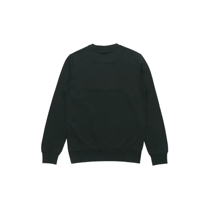 Adidas Sweatshirts Men Black Sweatshirt+Shopping Bag-2