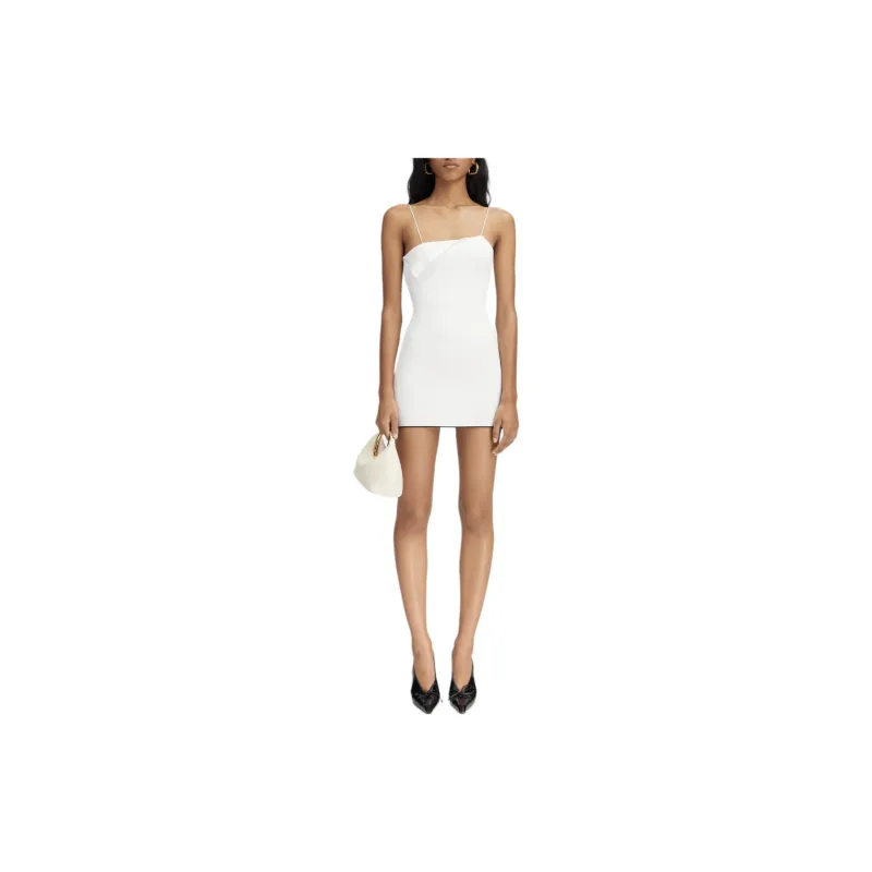 Jacquemus Aro Mini Dress 'White'-1