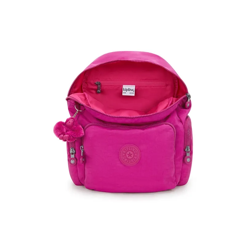 Kipling Polyamide CITY ZIP Collection, Travel, Commute Side Zipper Style Small Size Unisex Multicolor-18