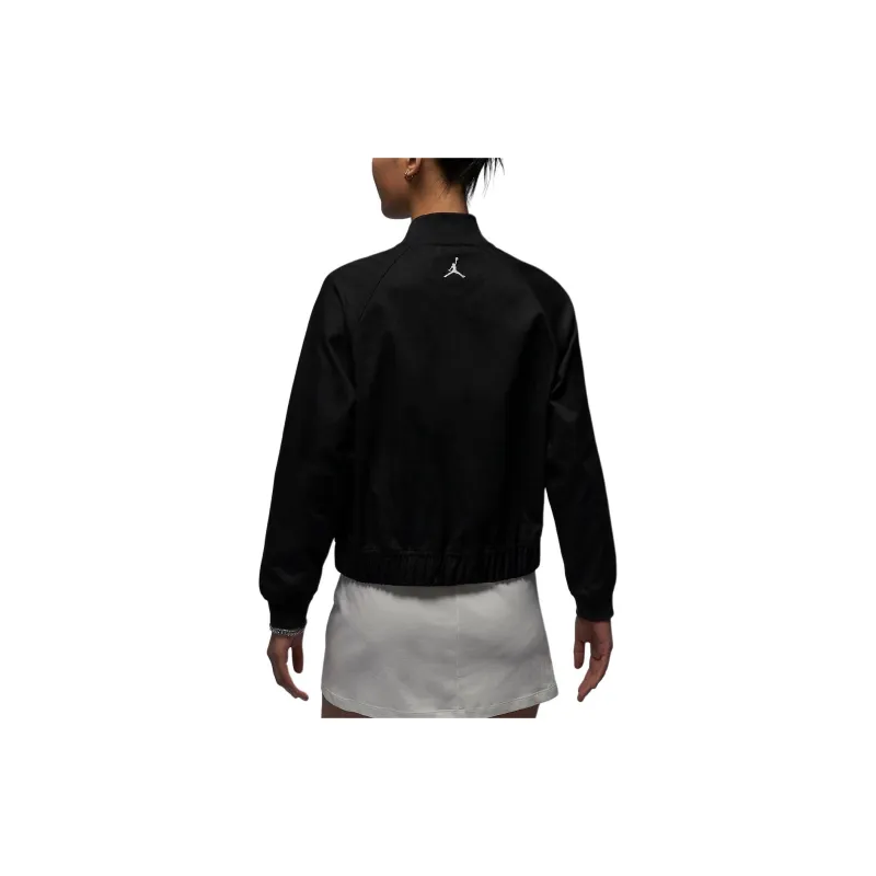 Jordan Jackets Coats Women's Black/Sail White-4