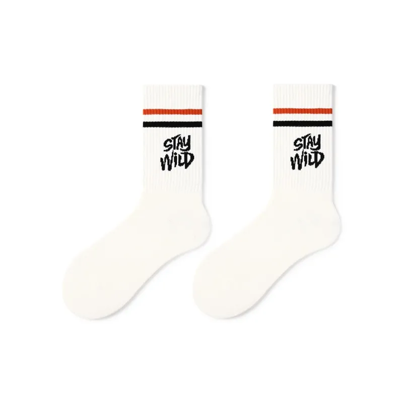Primeet Mid Calf Socks Unisex 5 Pack-39