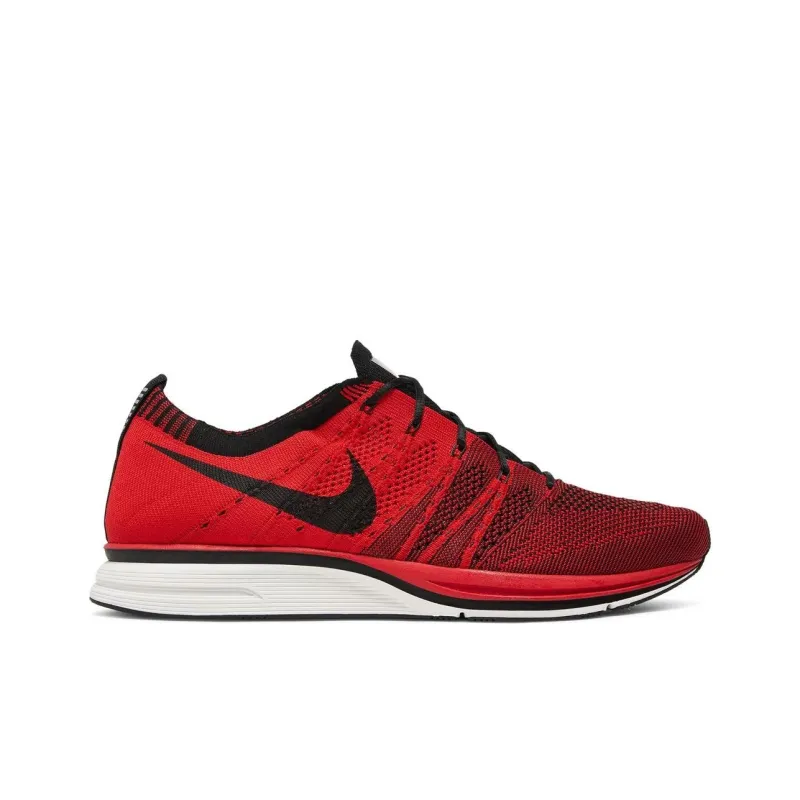 Nike Flyknit Trainer+ University Red White-1