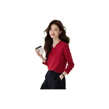 Mo Han Yi Mei T Shirt Women's Maroon
