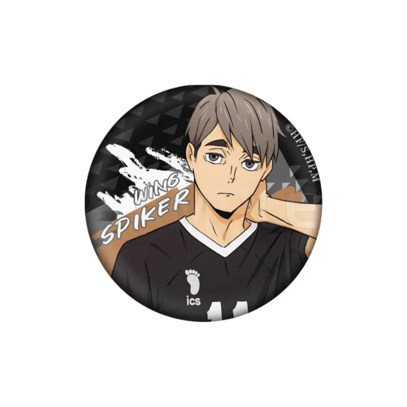 MANCOOL Badge, Main Spiker/Setter/Defensive Spiker Collection, Kenma Kozume Suga Badges-3