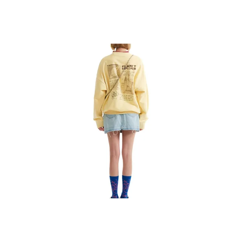 KIRSH Sweatshirts Women's Yellow-2