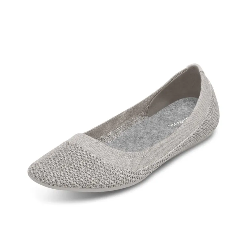 Allbirds Tree Breezers Anti-Slip Wear-Resistant Low-Top Sports Casual Shoes Women's Mist Gray-2