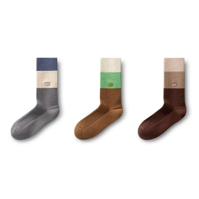 Bananain Knee High Socks Men's 3 Pack-0
