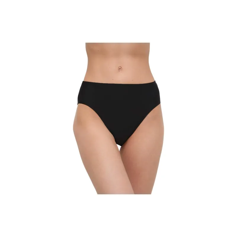 Adidas ICONISEA HIGH-WAIST BIKINI BOTTOMS Swimming Shorts Women's Black-4