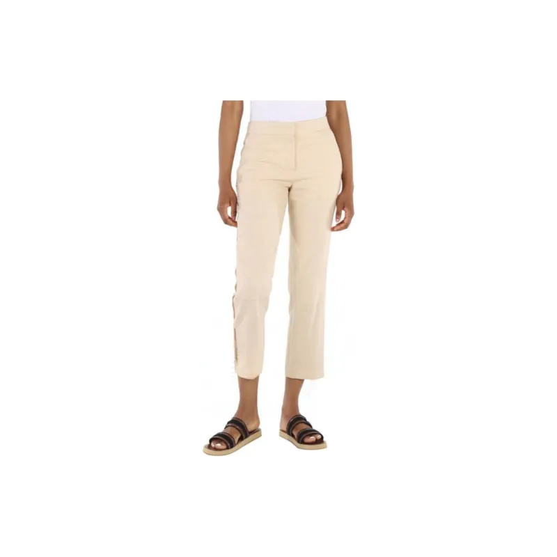 Burberry Casual Pants Women's Beige-2