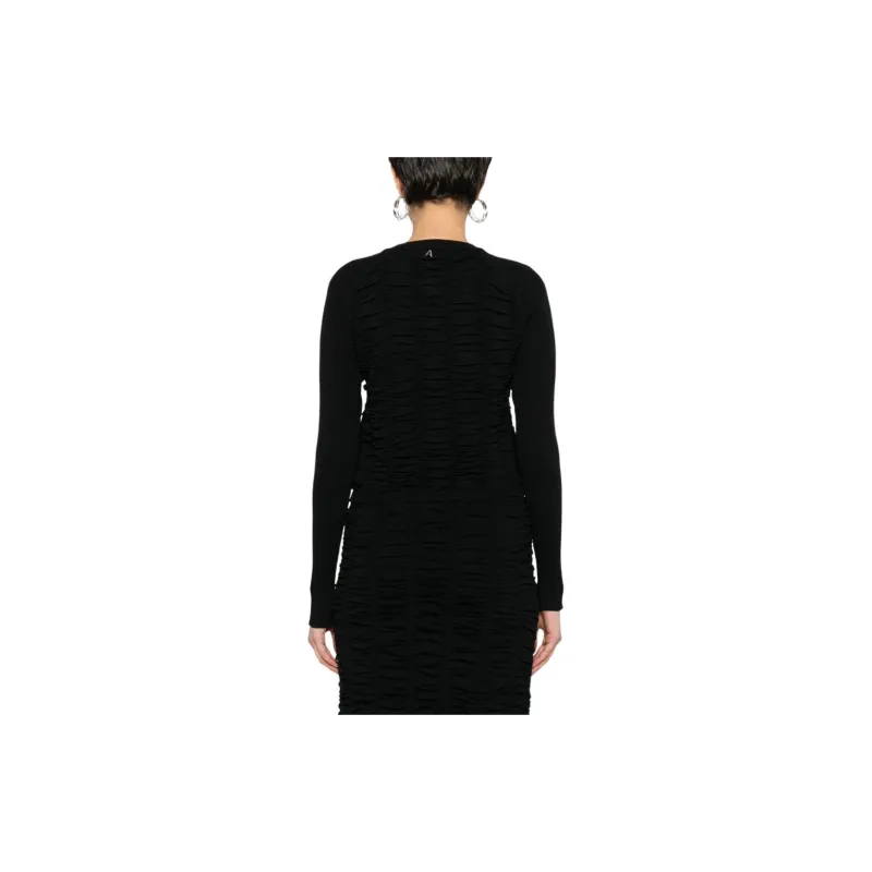 TWINSET Actitude Gathered Cardigan-2