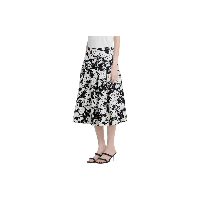 XG Casual Long Skirt Women's Letter Flower-2