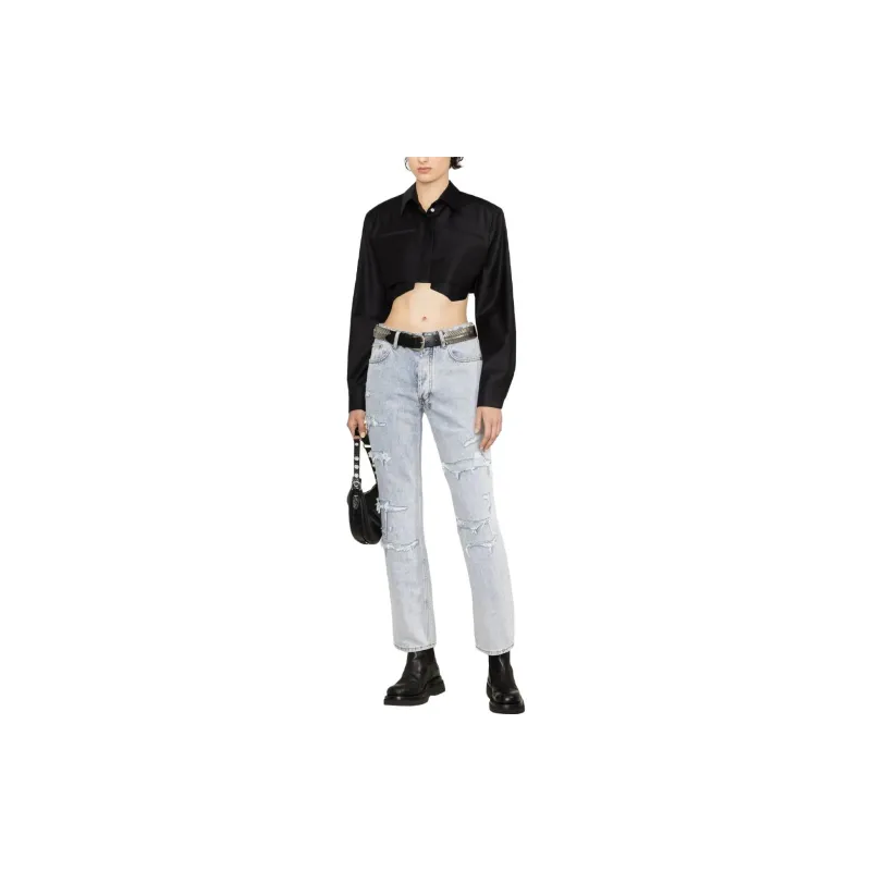 Ksubi Brooklyn Muse Repair Straight leg Jeans-1