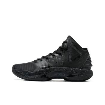 XTEP Surprise 2nd Generation Wear Resistant Slip Resistant Low Top Basketball Shoes Men's Black/Silver