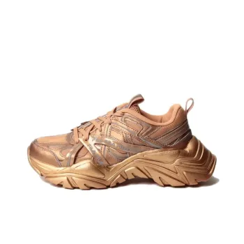 FILA Electrove 2 Wear-Resistant Slip-Resistant Low-Top Casual Shoes Women's Rose Gold
