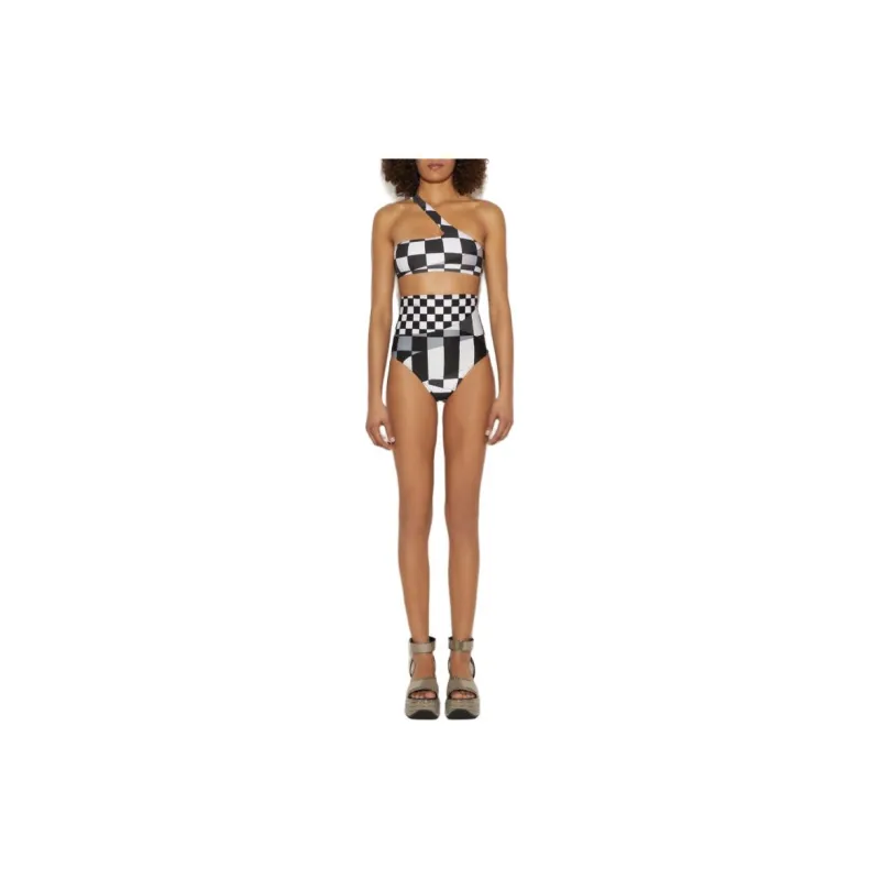 EMILIO PUCCI Bikini Swimwear Women's Gray Black-1