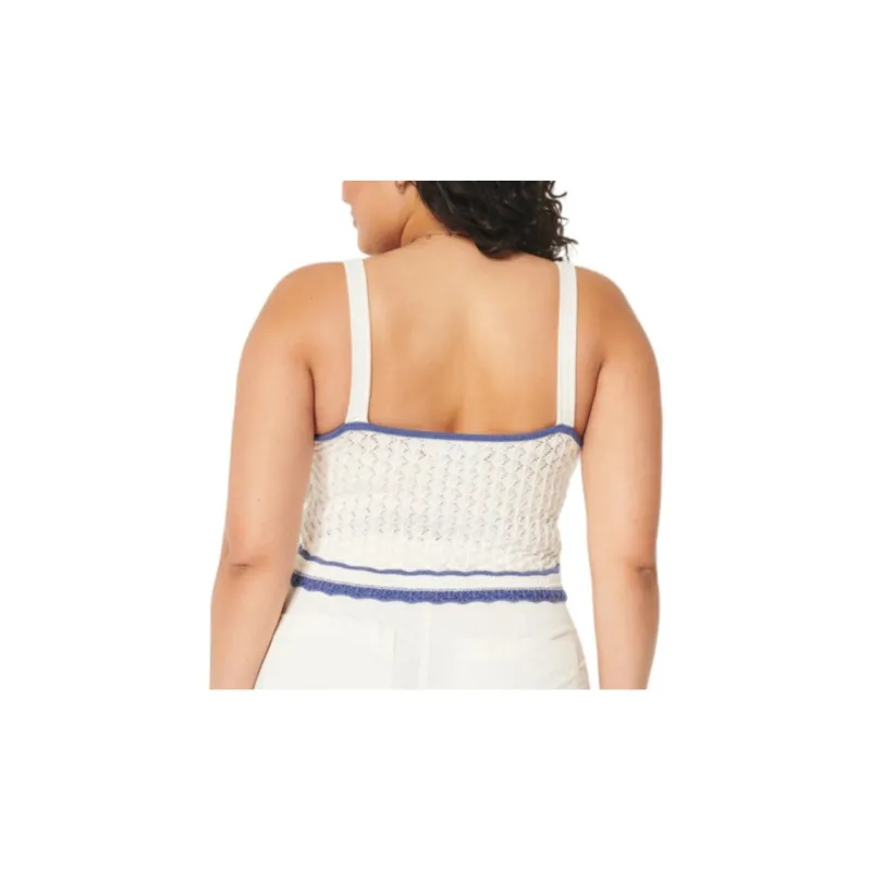 Hollister Tank Tops Women's White-3