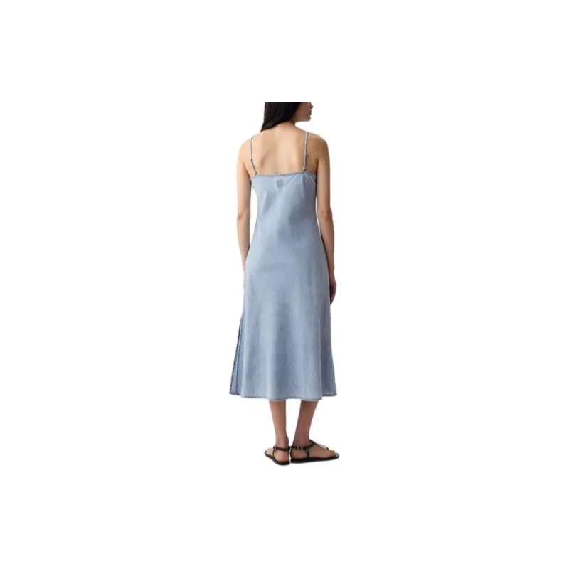 GAP Slip Dresses Women's Blue-2